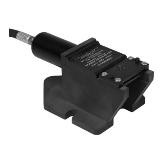 Simonds CLP-274 Owners &  Safety Manual