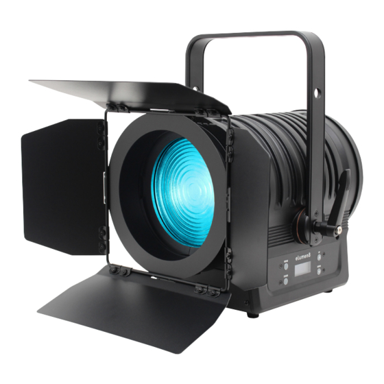 Elumen8 MP180 LED Fresnel RGBALC User Manual