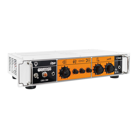 ORANGE OB1-300 Manual