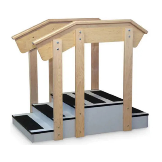 Direct Supply Panacea Two-Sided Staircase Owner's Manual