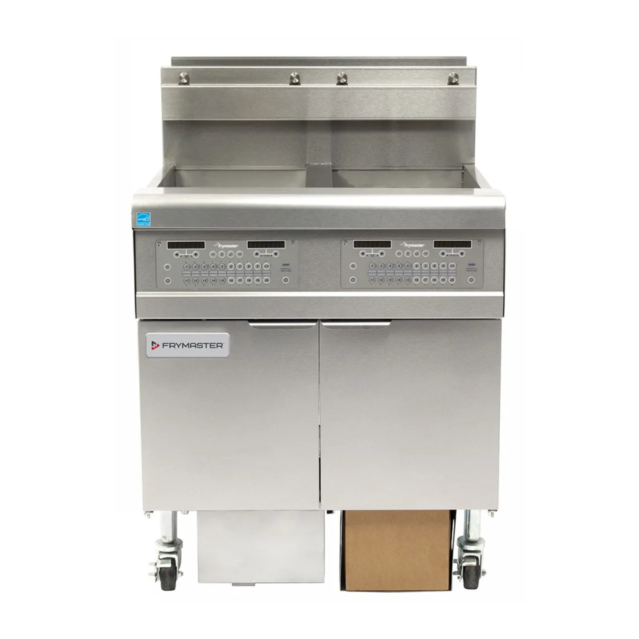Frymaster FPGL Series Manual
