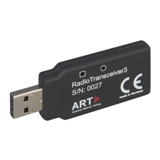 Art DTrack2 Quick Manual