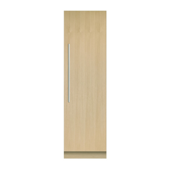 Fisher & Paykel RS2484SRK1 Manual