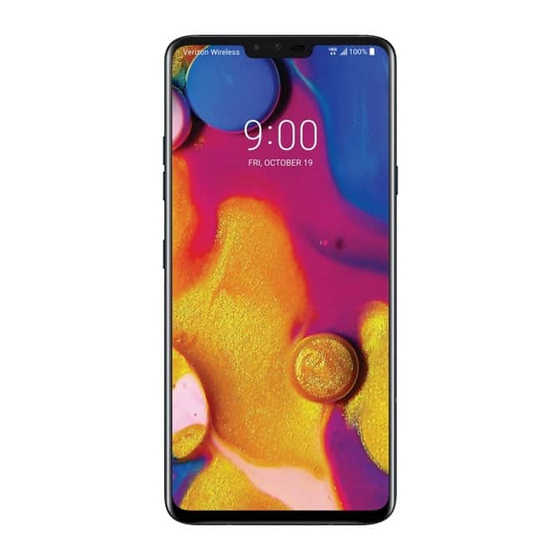 LG V40 ThinQ User Manual