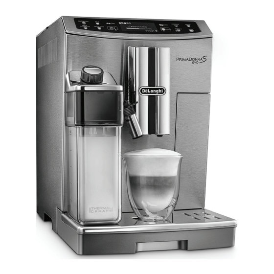 DeLonghi PrimaDonna S Evo ECAM51 55 Series Manuals