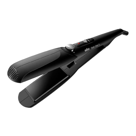 Braun Satin-Hair 3 User Manual