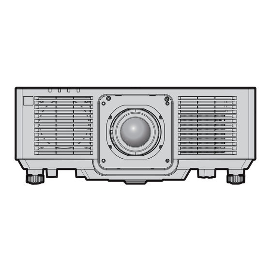 Panasonic PT-MZ882 Operating Instructions Manual