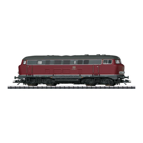 Trix h0 series Manual