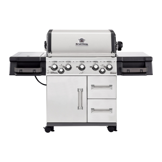 Onward Broil King Imperial 590 Assembly Manual & Parts List