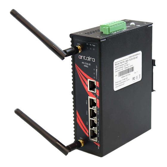 ANTAIRA ARS-7235-5E-AC Series Hardware Manual