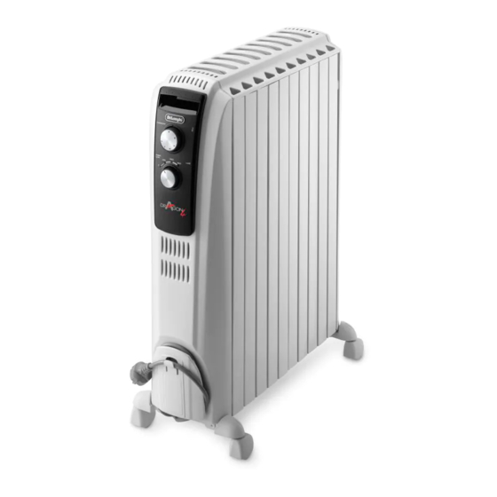 DeLonghi Dragon4 TRD41025B Quick Start Manual