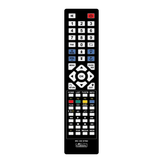 Classic IRC83140-OD User Instructions