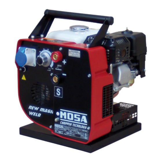 MOSA Weld NEW MAGIC WELD Manuals