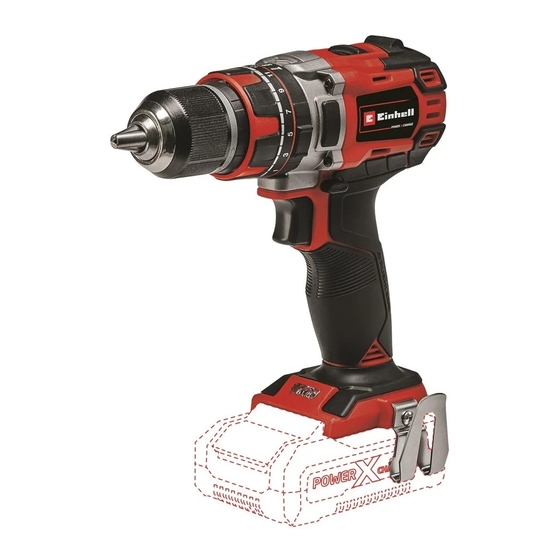 EINHELL TP-CD 18/50 Li Operating Instructions Manual
