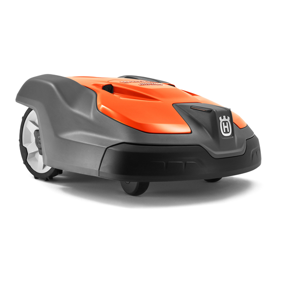 Husqvarna AUTOMOWER 550H Operator's Manual