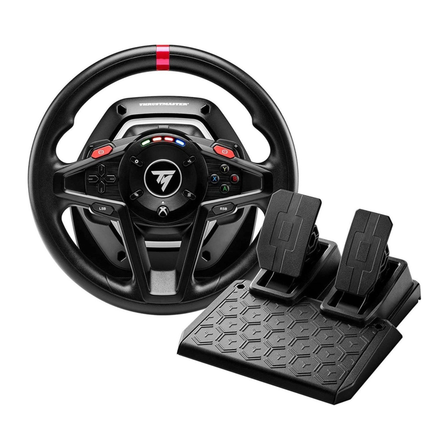 Thrustmaster T128, T248P, T128P - Racing Wheel and Magnetic Pedals Manual