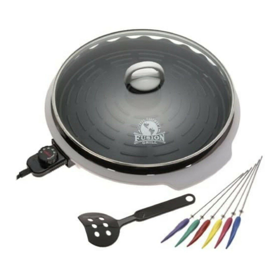 George Foreman Fusion GR70 Owner's Manual