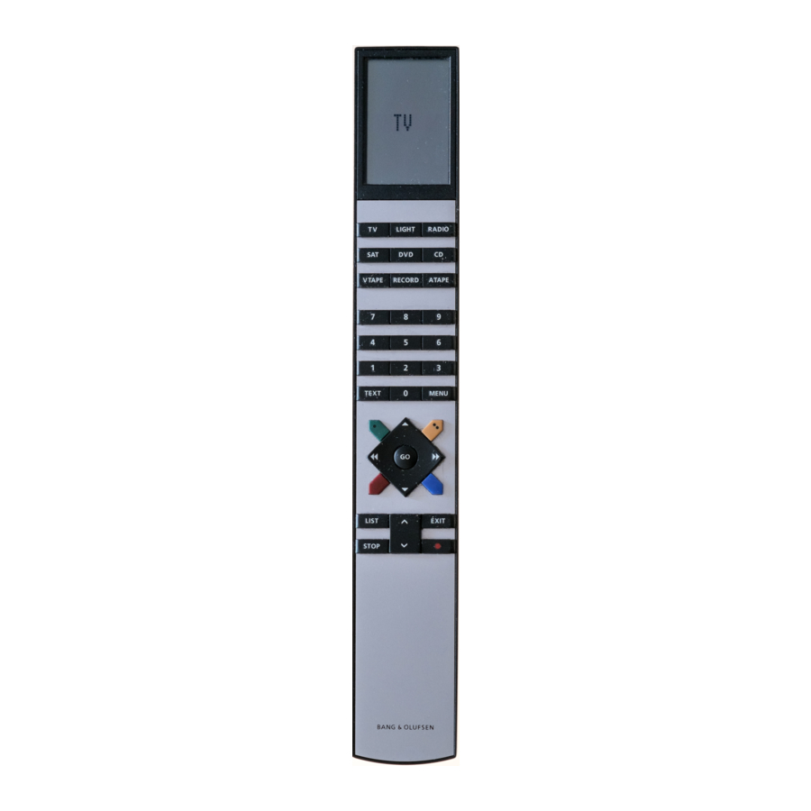 Bang & Olufsen BEO4 User Manual