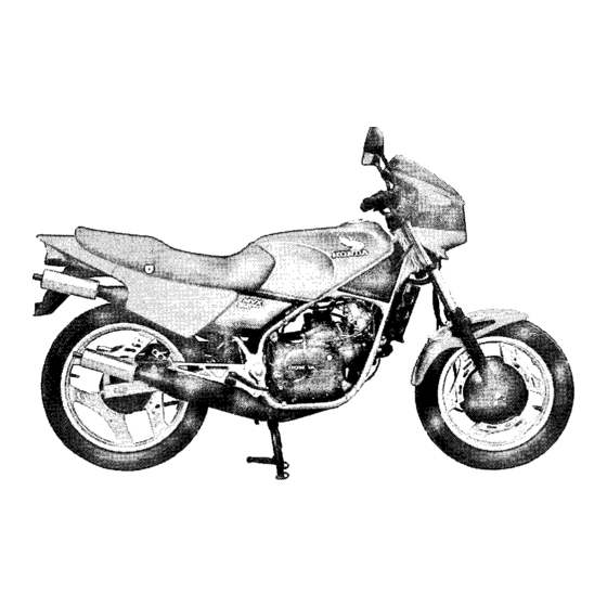 Honda MVX250F Manuals