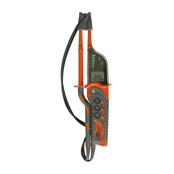 Sonel P-3 Operating Manual