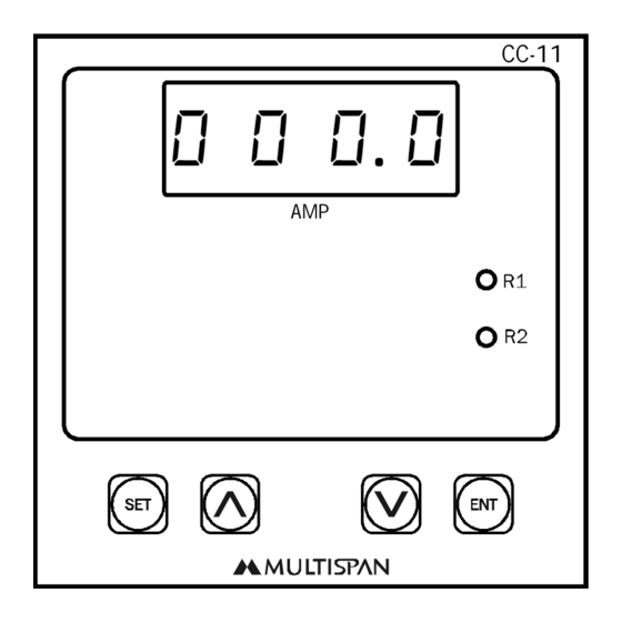 MULTISPAN CC-11 Operating Manual