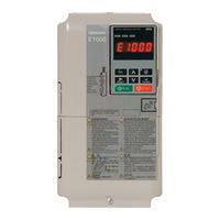 YASKAWA E1000 Technical Manual