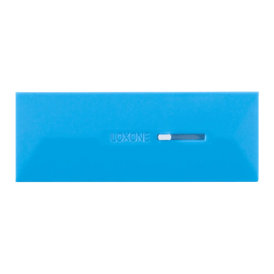 LOXONE Water Sensor Air Manual