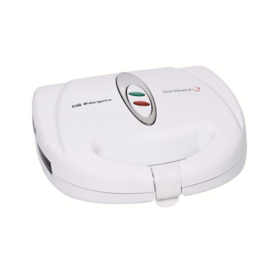 Orbegozo SW 5000 Instruction Manual