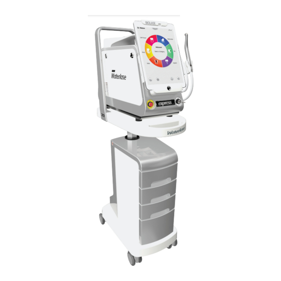 Biolase Waterlase Express Cart Instructions For Use Manual