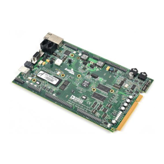 Analog Devices Lite ADSP-BF527 EZ-KIT Manuals