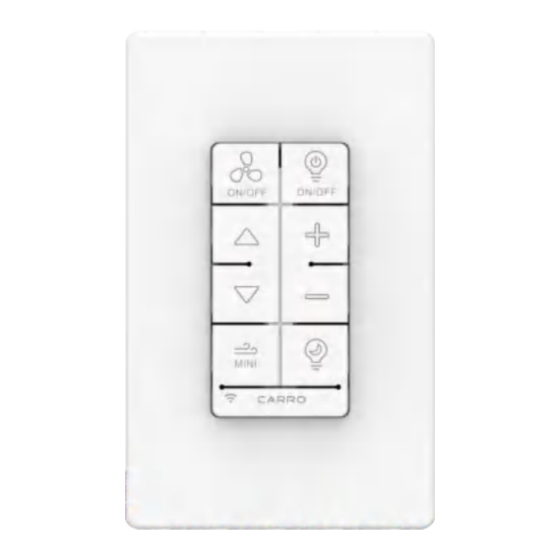 Carro PN-04F02D Smart Wall Switch Manuals