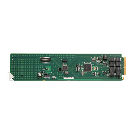 MultiDyne openGear MDOG-6001-DA8-AESB User Manual