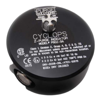 PURGE SOLUTIONS CYCLOPS Z Quick Start Manual