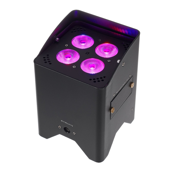 thomann STAIRVILLE BEL4 Battery Event Light 4x15W User Manual