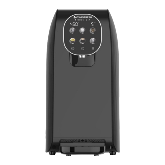 OsmoFresh Quella Pro Operating Instructions Manual