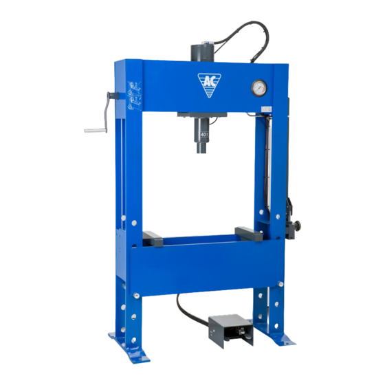 AC Hydraulic P60H User Manual