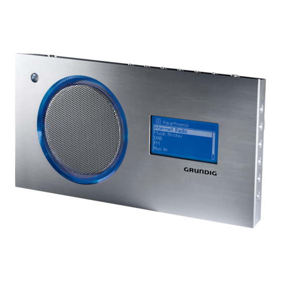 Grundig Cosmopolit 7 WEB User Manual