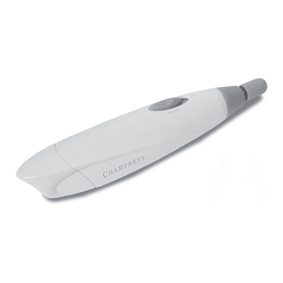Champneys CHPED-B150-GB Instruction Manual