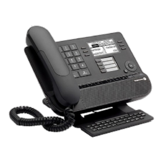 Alcatel-Lucent DeskPhone 8029 Quick Manual