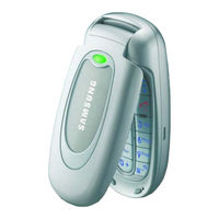 Samsung SGH-X480 Manual