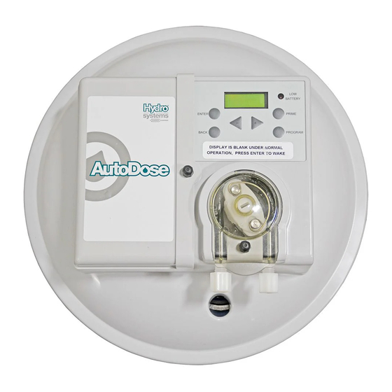 Hydro AutoDose 1170 Installation Manual