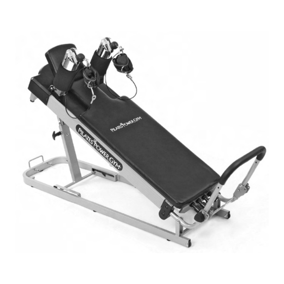 Fitness Quest Pilates Power Gym Owner's Manual