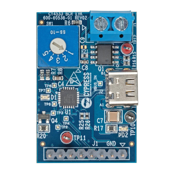 Cypress EZ-PD BCR Manual