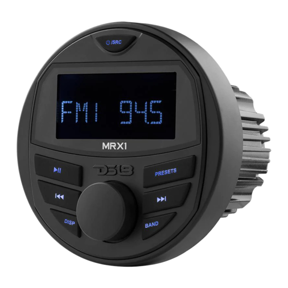 DS18 HYDRO MRX1 Manual