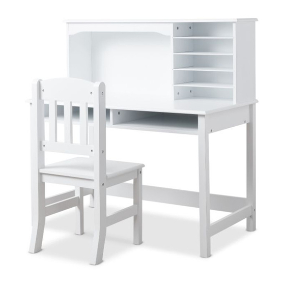 Mocka Axel Kids Desk & Chair Set Manuals