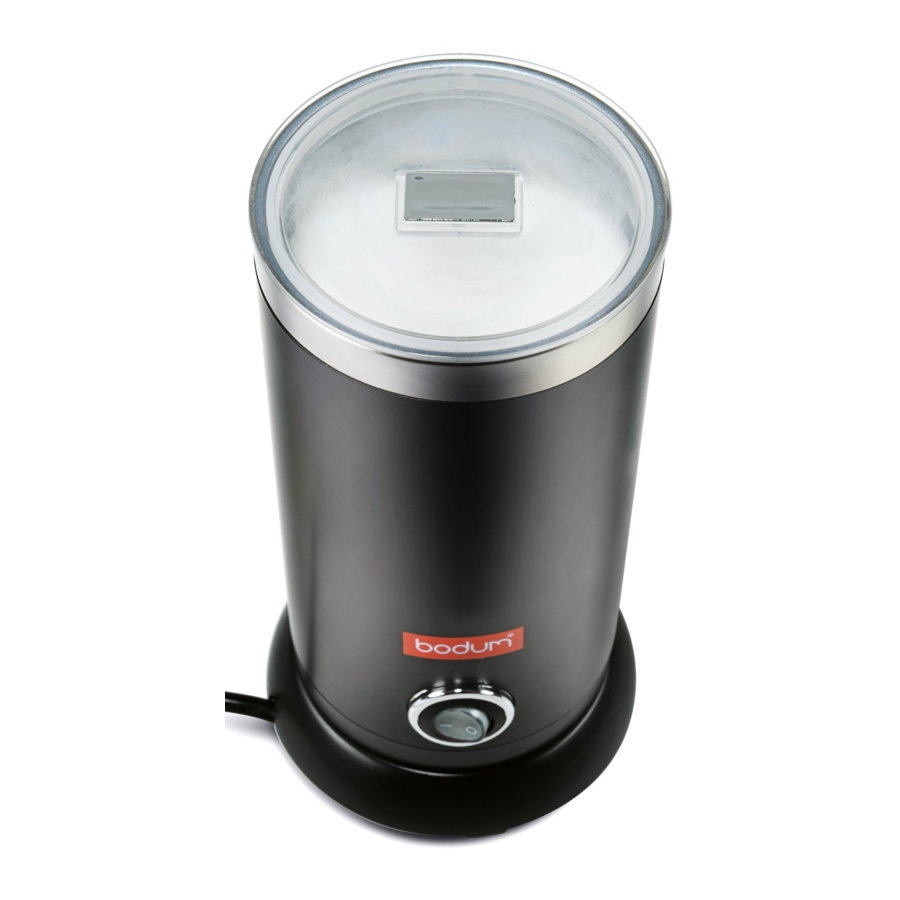 Capresso 11870 BISTRO - Electric Milk Frother Manual