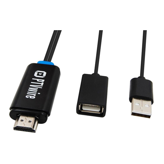 PTVwire CA04F Quick Start Manual