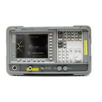 Keysight N8972A Performance Verification And Calibration Manual