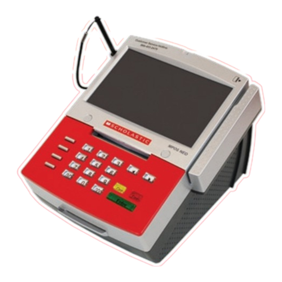 Scholastic EasyScan Quick Start Manual