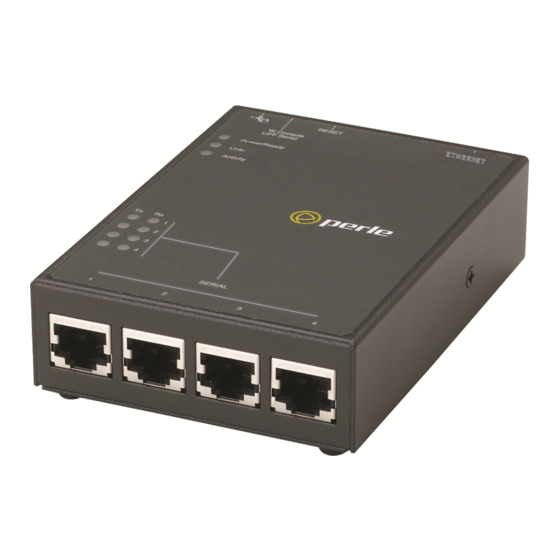Perle IOLAN SDG4 P/STG4 P Hardware Installation Manual